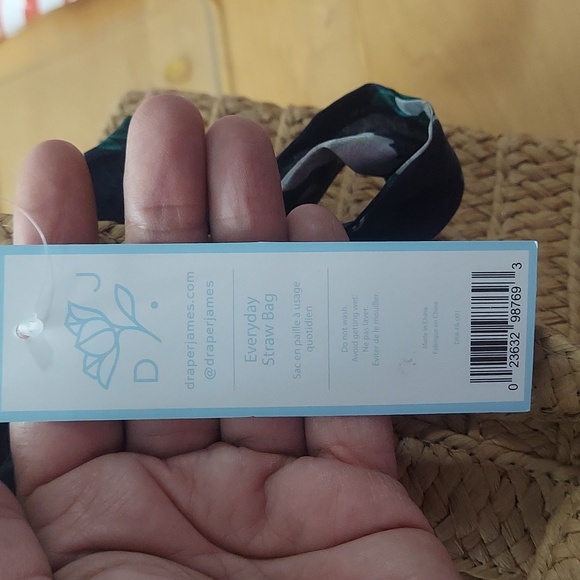 DRAPER JAMES Everyday Straw Tote - Picture 3 of 4